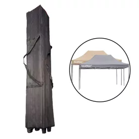 Gartenpavillon Tasche mit Rädern 3x4-3x4,5 m
