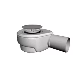 Click-Clack-Duschwanne mit Siphon