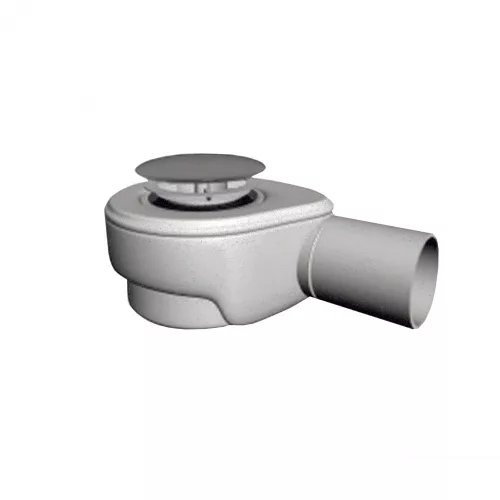 Click-Clack-Duschwanne mit Siphon
