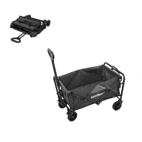 Zusammenklappbarer Standard-Garten-Strandwagen grau