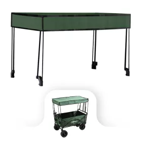 Strandkorb Premium roof green