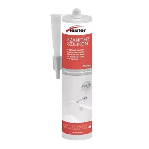 Wasserhahn Sanitärkeramik Silikon weiß