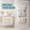 Solaro Design Handtuchheizkörper 1000 x 500 mm, weiß