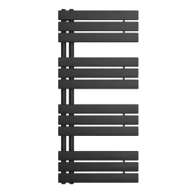 Solaro Design Handtuchheizkörper 1200 x 500 mm, schwarz