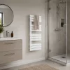 Solaro Design Handtuchheizkörper 1200 x 500 mm, weiß