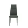Mezza 4+1 Esstisch-Set grau-grau
