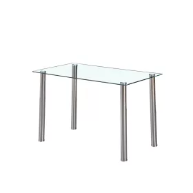 Berna 120 cm quadratischer Esstisch aus Glas