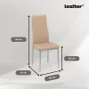 Mateo 4+1 Esstisch-Set beige-grau