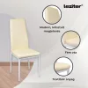 Norman 4+1 Esstisch-Set beige