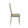 Verna 6+1 Esstisch-Set beige-grau