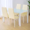 Portland 4+1 Esstisch-Set beige