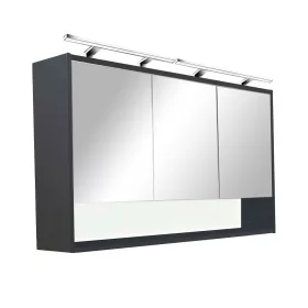 Luna 120 Wandspiegelschrank, anthrazit