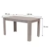 Yorki Standard Esstisch 140x80 cm York Eiche