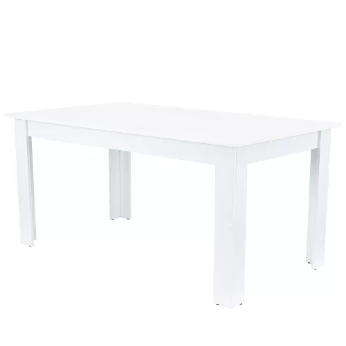 Yorki Standard Esstisch 160x90 cm weiß
