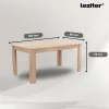 Leon 4+1 Esszimmergarnitur sonoma Eiche-beige