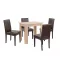 Leon 4+1 Esszimmergarnitur sonoma eiche-braun