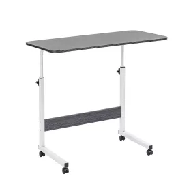 Höhenverstellbarer Laptoptisch 80x40 cm schwarz