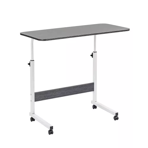 Höhenverstellbarer Laptoptisch 80x40 cm schwarz