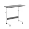 Höhenverstellbarer Laptoptisch 80x40 cm schwarz