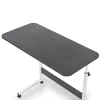 Höhenverstellbarer Laptoptisch 80x40 cm schwarz
