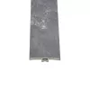Vinyl SPC Bodenfliese Ersatz Fjord Marmormuster dunkelgrau 2400x45x6 mm