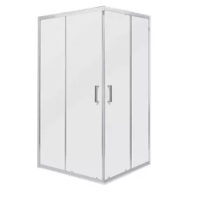 Quadratische Duschkabine Malibu SQ 100x100 ohne Duschwanne