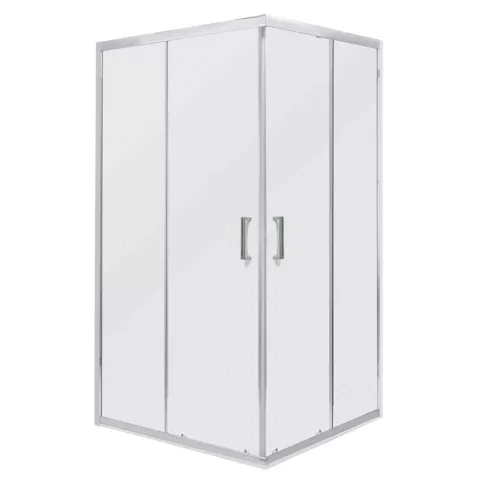 Quadratische Duschkabine Malibu SQ 100x100 ohne Duschwanne