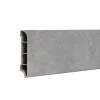 Vinyl SPC-Bodenkanten Harbor Beton grau 2400x60x12 mm