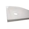 Modena Slim gebogene niedrige Acryl-Duschwanne 80x80 cm