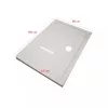 Modena Slim asymmetrische quadratische Acryl-Duschwanne, 80x100 cm