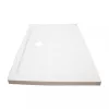 Modena Slim asymmetrische quadratische Acryl-Duschwanne, 80x100 cm