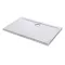 Modena Slim asymmetrische quadratische Acryl-Duschwanne, 80x120 cm