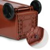 Abfallbehälter 120 l braun, mit Gummirädern