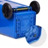 Abfallbehälter 120 l blau, mit Gummirädern