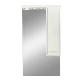 Nerva 55 cm verspiegelter Hängeschrank weiß