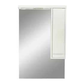 Nerva 65 cm verspiegelter Hängeschrank weiß