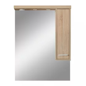 Nerva 75 cm verspiegelte Schrankwand, Sonoma Eiche