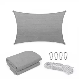 Rana Markise rechteckig 3x4 m grau
