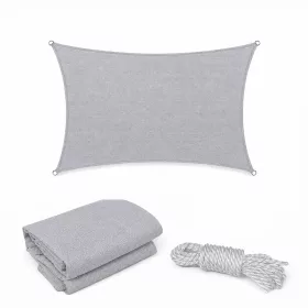 Rana Markise rechteckig 3x4 m grau