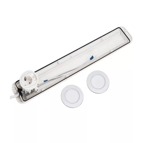 Led-Strahler mit Rahmen