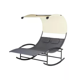 Doppelschwingbett mit Vorzelt