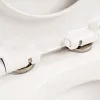 Paulo spülrandlose Toilettenkombination mit Boden-/Rückspülung und weich schließendem Sitz