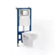 Roya 82CHR Unterputz-WC-Tankanlage