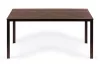 6 Sitzer Gartentisch 156x78 cm Polywood braun