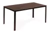 6 Sitzer Gartentisch 156x78 cm Polywood braun