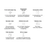 Spirit Clear 80x80 cm gebogene Duschkabine ohne Duschwanne schwarz