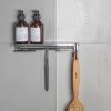 Spirit Clear 80 x 80 cm gebogene Duschkabine mit Duschwanne