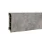 Vinyl SPC-Bodenkanten Serona Steineffekt sandgrau 2400x60x12 mm