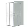 Spirit Matrix 90x90 cm quadratische Duschkabine ohne Duschwanne