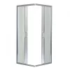 Spirit Matt 80x80 cm quadratische Duschabtrennung ohne Duschwanne